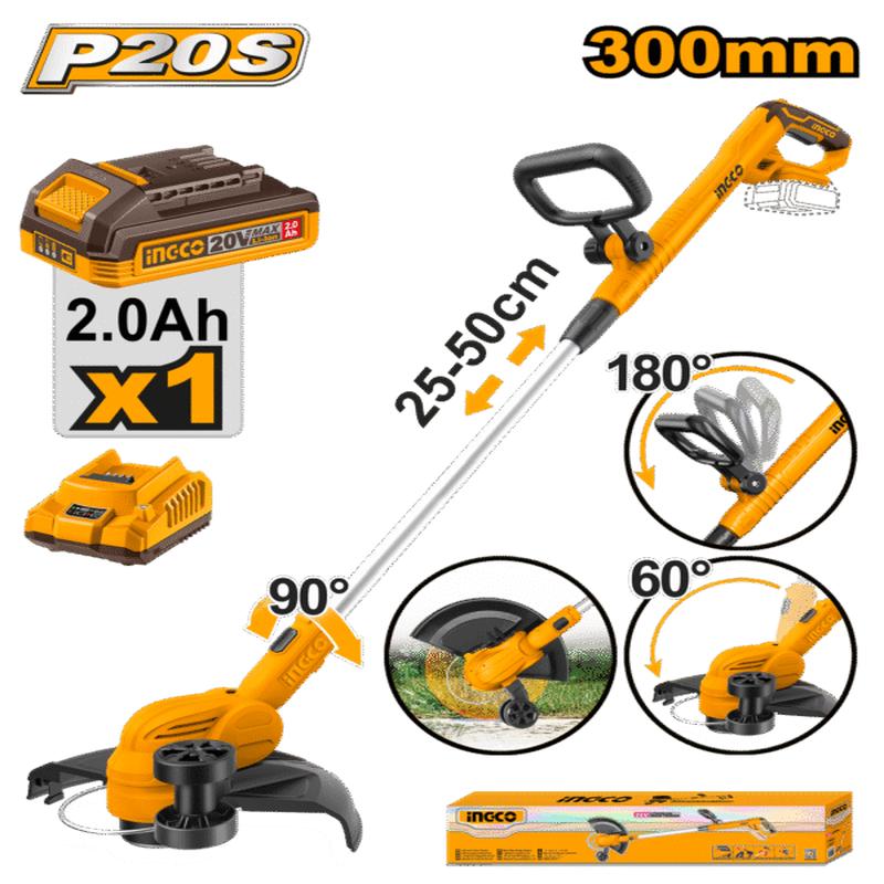 CGTLI203285 (Cordless grass trimmer 20V + Battery  P1C2)