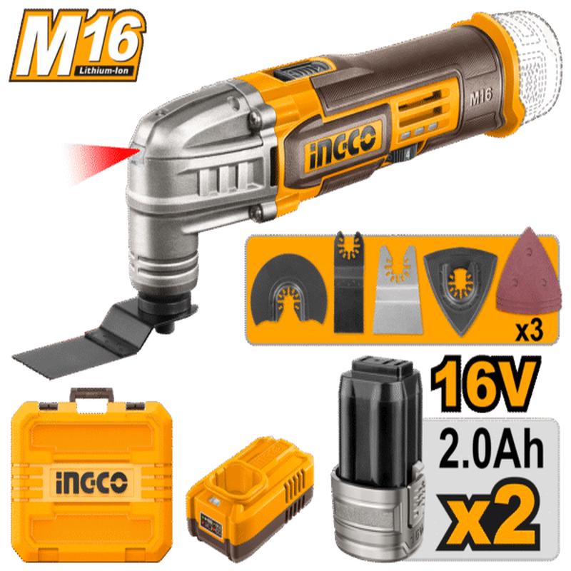 CMLI16222 (Cordless multi-tool 16V + 2 batteries  C6)