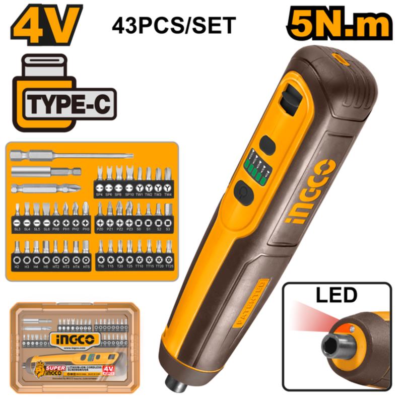 CSDLI04062 (Cordless screwdriver 4V 5Nm USB-C  P5C20)
