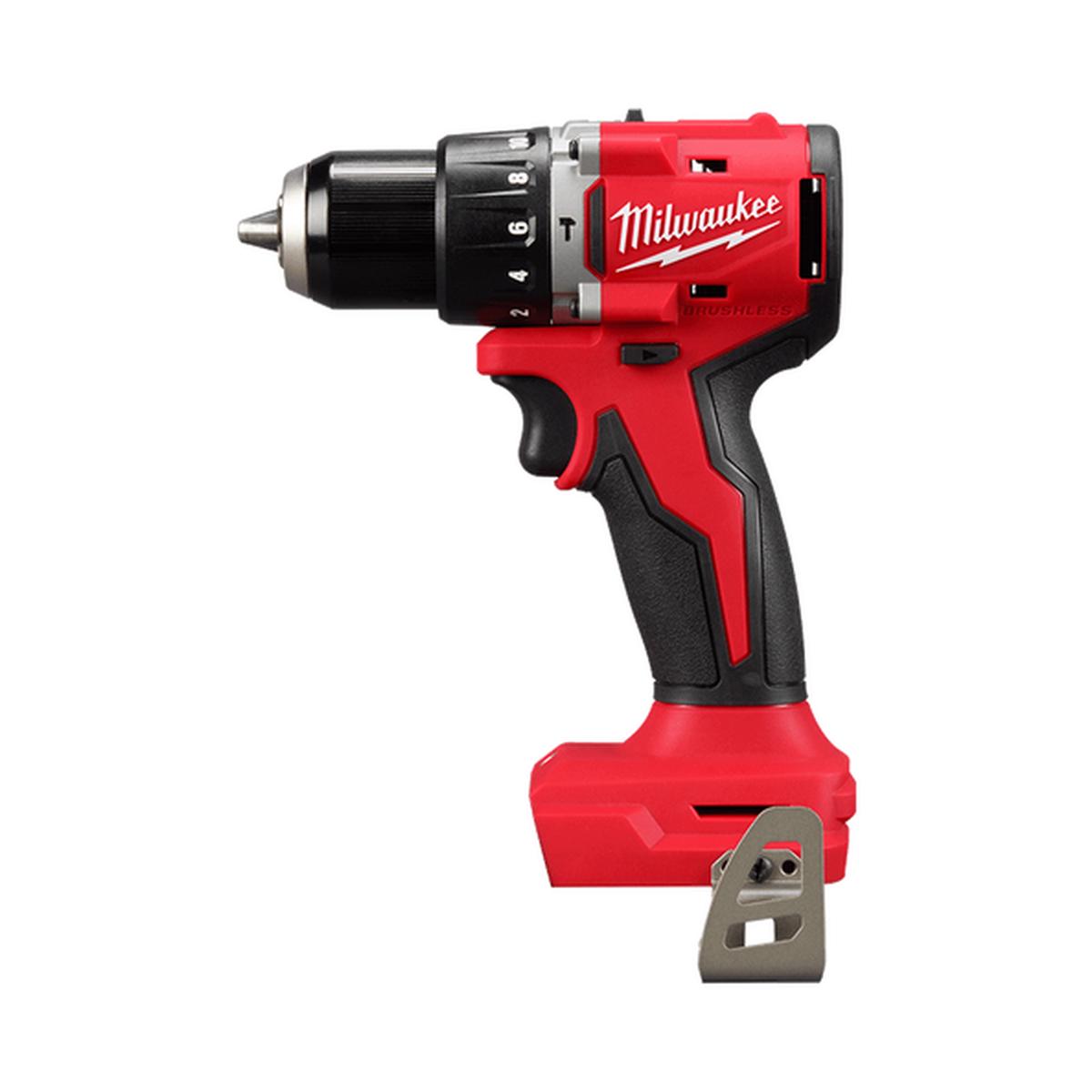 Milwaukee – M18 13mm Brushless Hammer Drill/Driver (Tool Only) | M18BLPDRC0