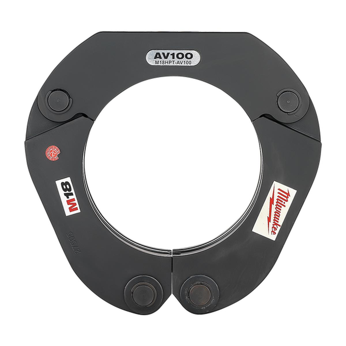 Milwaukee – M18 4″ Press Tool Head (AV100) | M18HPT-AV100