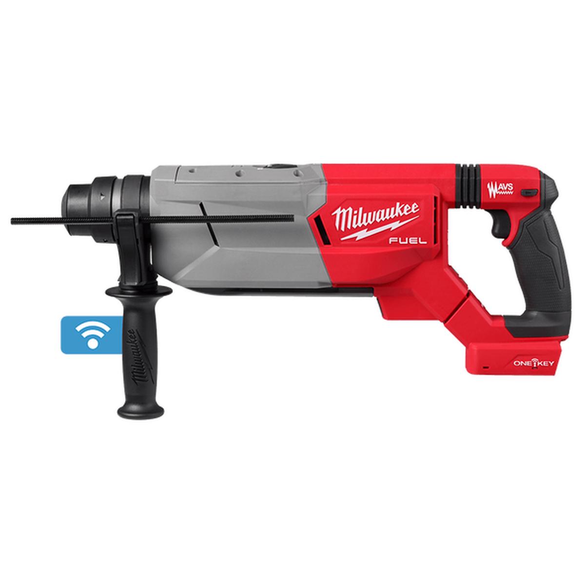 Milwaukee – M18 FUEL 32mm SDS Plus D-Handle Rotary Hammer with One-Key (Tool Only) | M18FHACOD32-0