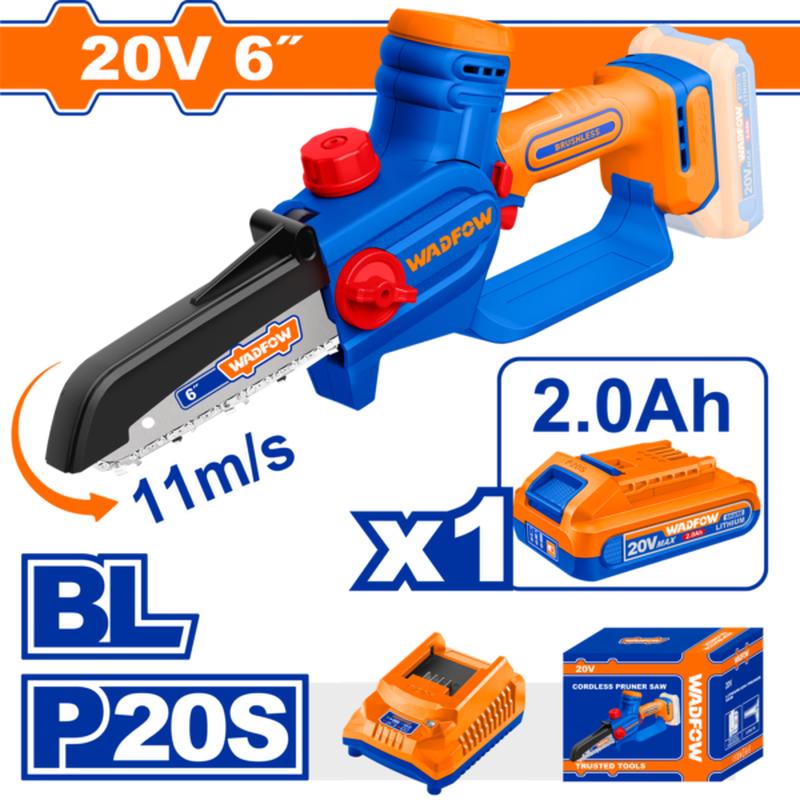 WCLP562 (Wadfow Cordless pruner saw + battery + charger  P1C4)