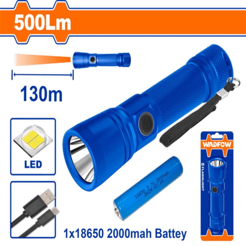 WFL5408 (Wadfow Flashlight 500lm  C36)