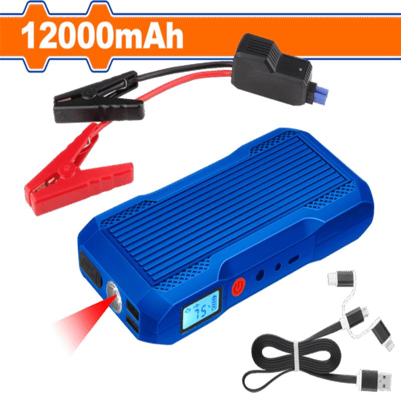 WLY1512 (Wadfow Lithium-Ion jump starter 12V 12000mAh  P1C6)
