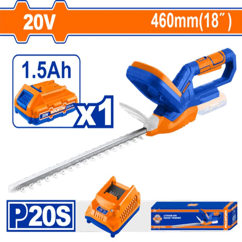 WLYP546 (Wadfow Lithium-ion hedge trimmer 20V + battery + charger  C4)