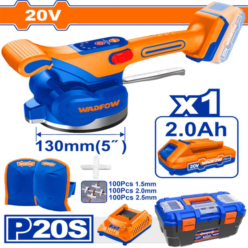 WTVM1D125 (Wadfow Cordless tile vibration machine 20V  C6)