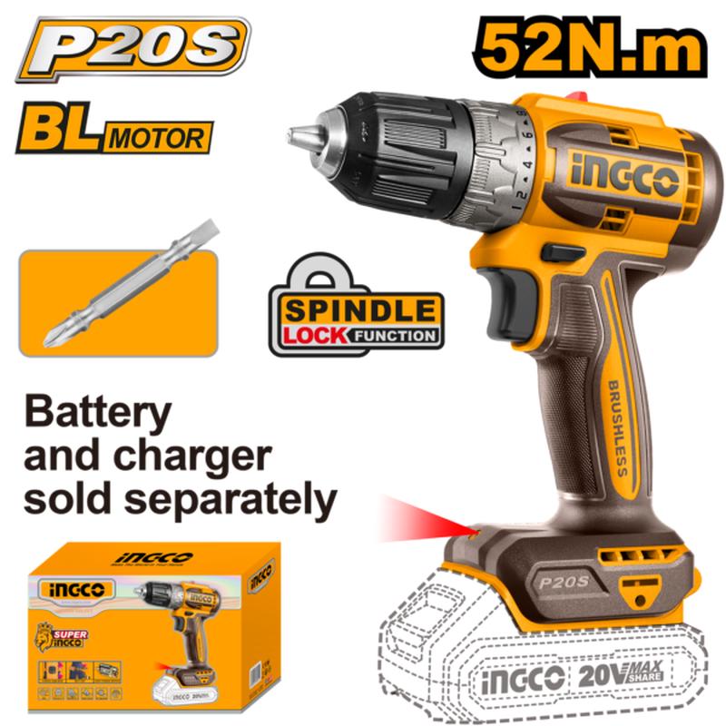 CDLI204531 (Brushless cordless drill 20V 52Nm  P1C5)