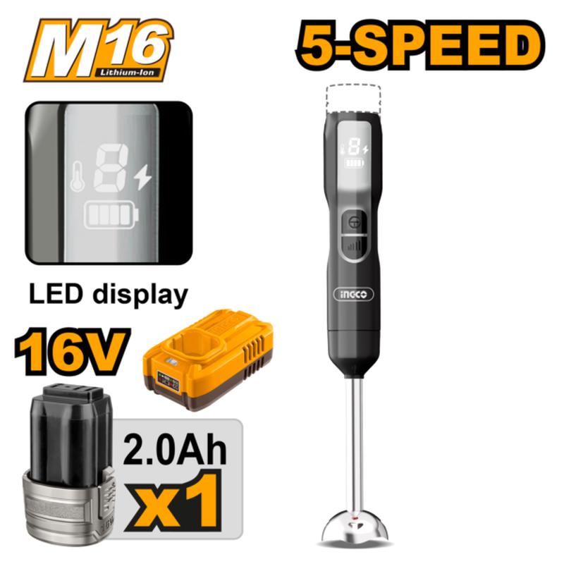 CHB048K (Cordless hand blender 16V + Battery  P1C10)