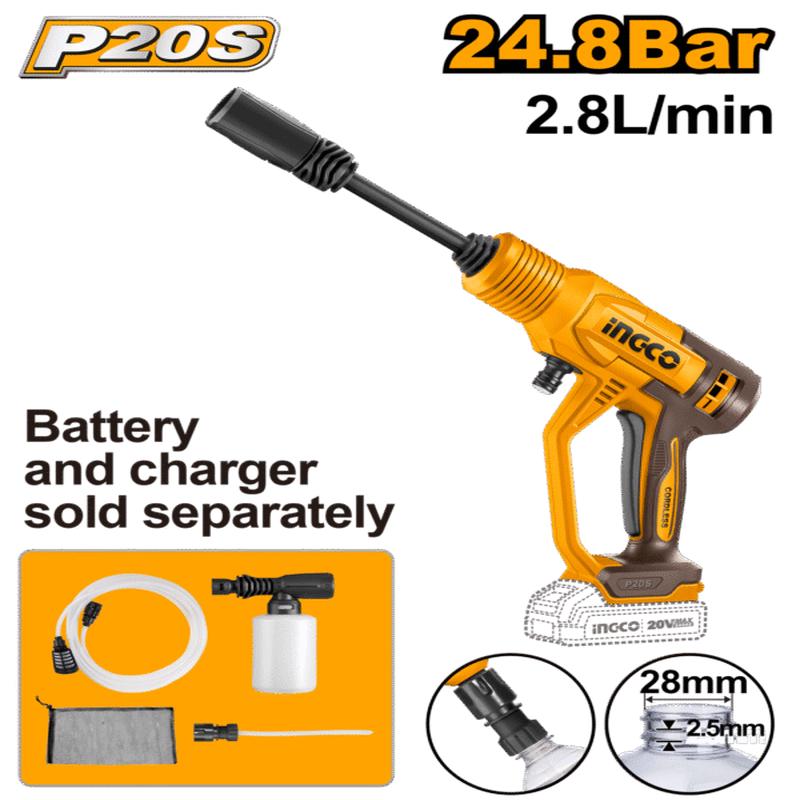 CPWLI2036 (Cordless pressure washer 20V 24.8Bar  P1C6)