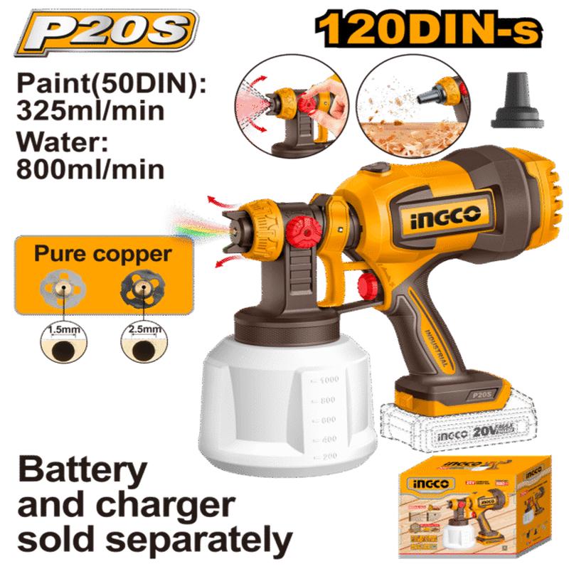 CSGLI2004 (Cordless spray gun 20V  P1C8)