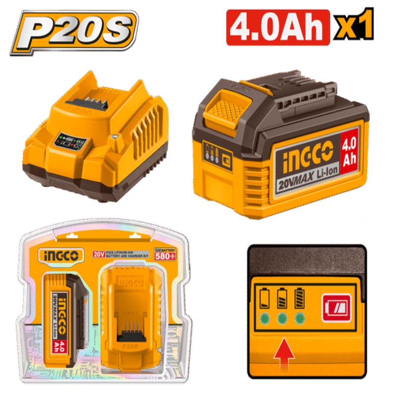 FBCPK1012 (Battery 20V 4Ah + charger 2A kit  P5C10)