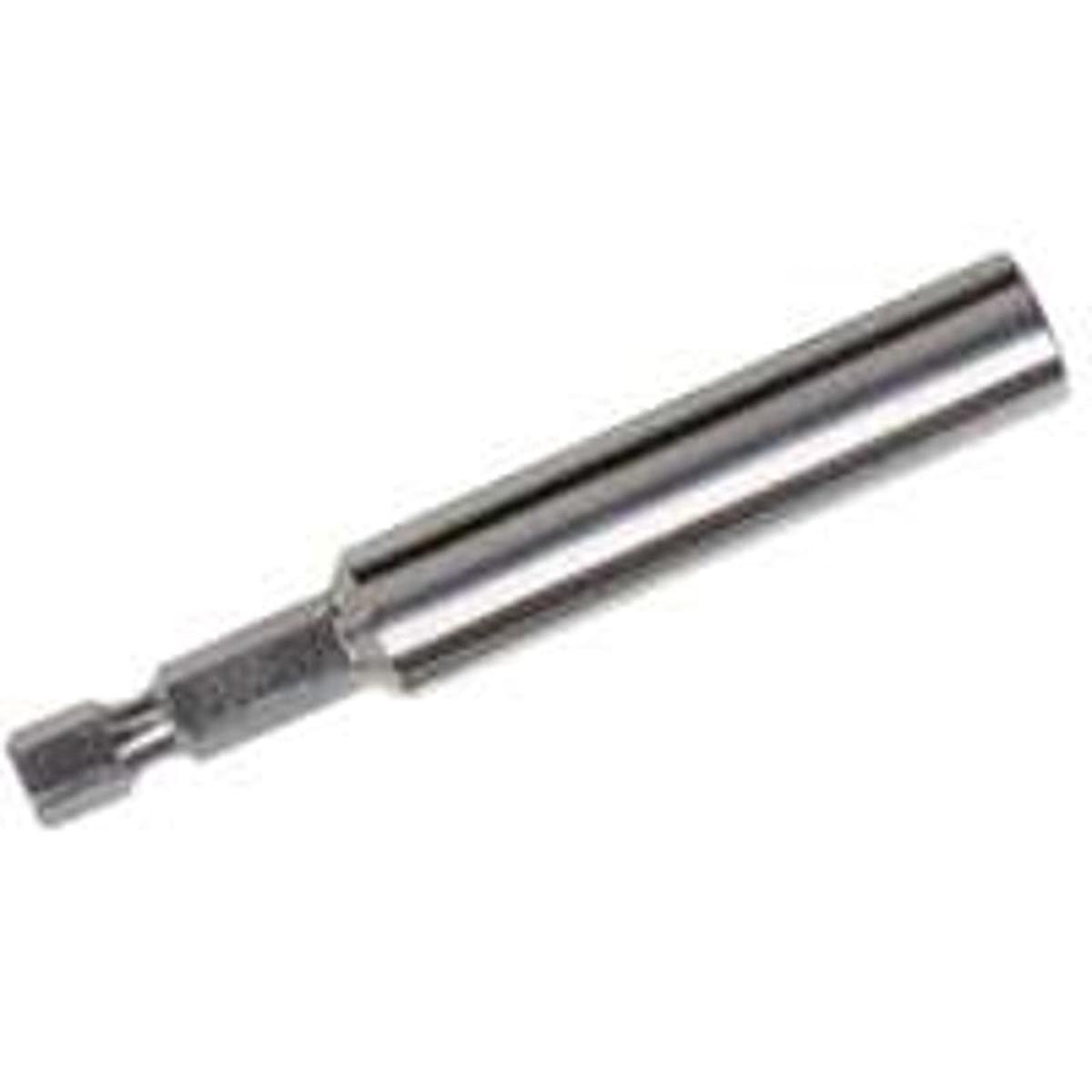 Irwin 93718 Bit Holder with C-Ring, 3 in L, 1/4 in Drive, Hex Drive, 1/4 in Shank, Steel, 10/PK