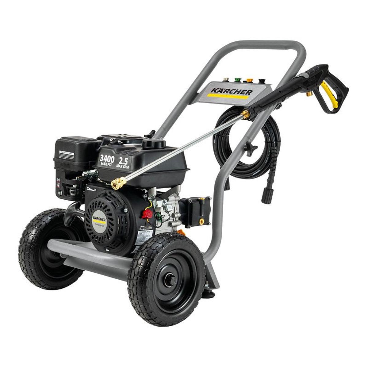 Karcher 1.107-534.0 Gas Pressure Washer, 3400 psi Operating, 2.5 gpm