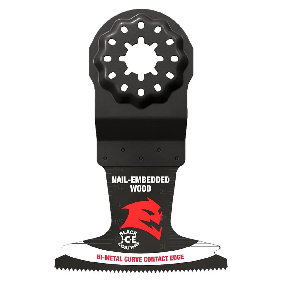 Diablo DOS250BW3 Oscillating Blade, 2-1/2 in, Bi-Metal, 1-1/2 in D Cutting, 3/PK