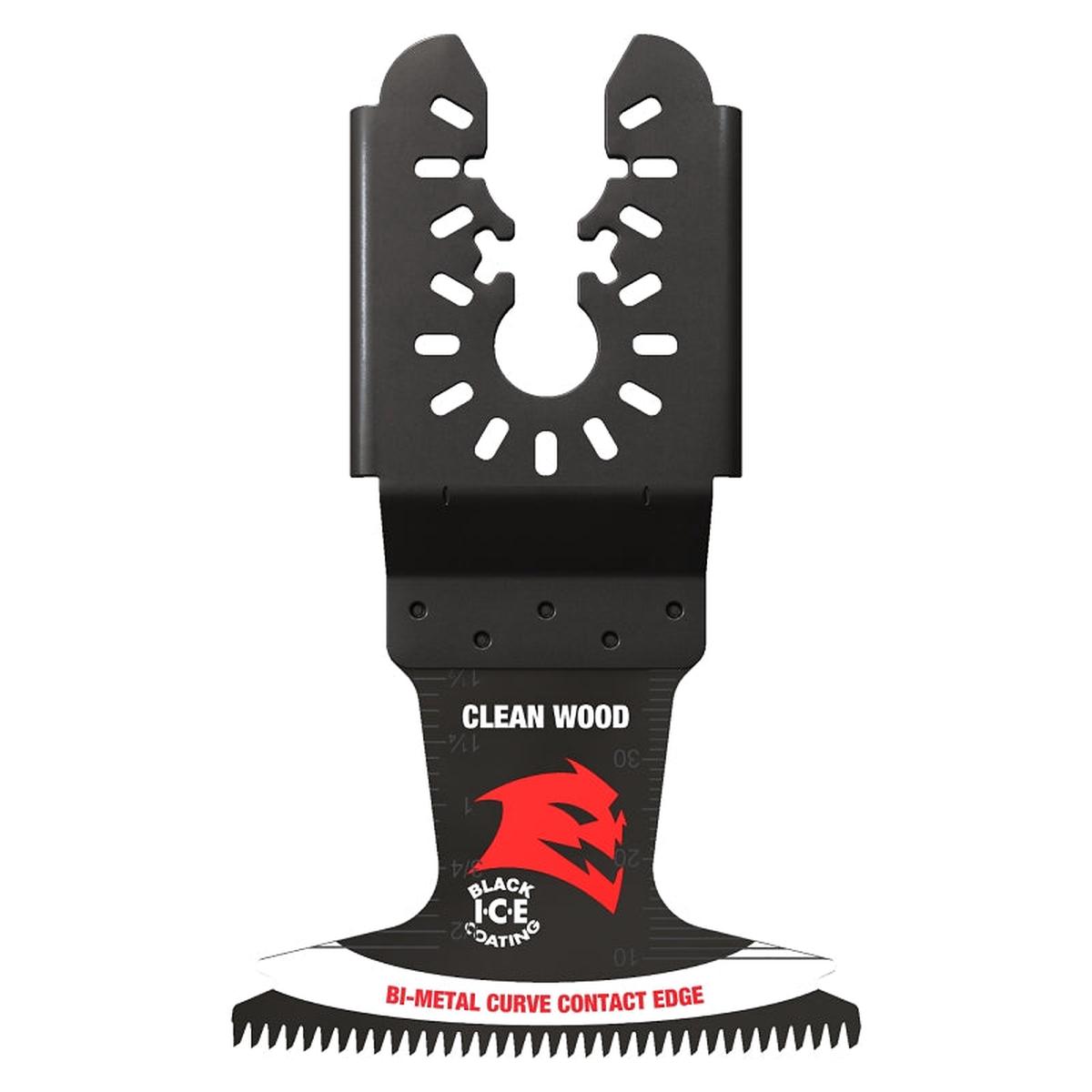 Diablo DOU250JBW10 Oscillating Blade, 2-1/2 in, 1-1/2 in D Cutting, Bi-Metal, 10/PK
