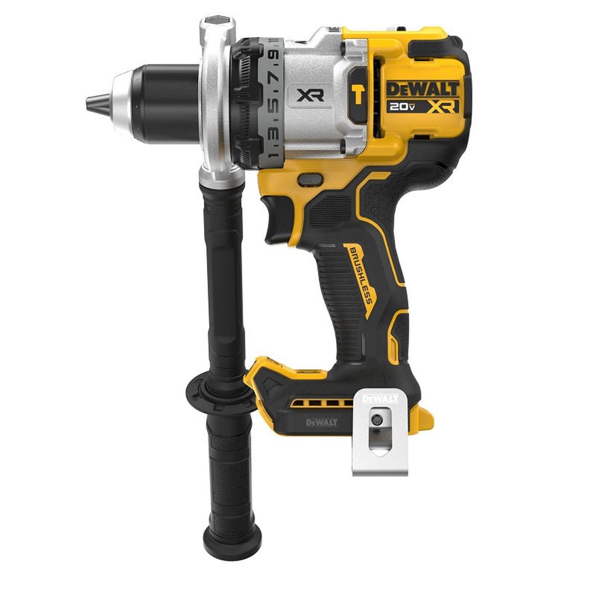 DEWALT XR Series DCD1007B Hammer Drill, Tool Only, 20 V, 1/2 in Chuck, Ratcheting Chuck