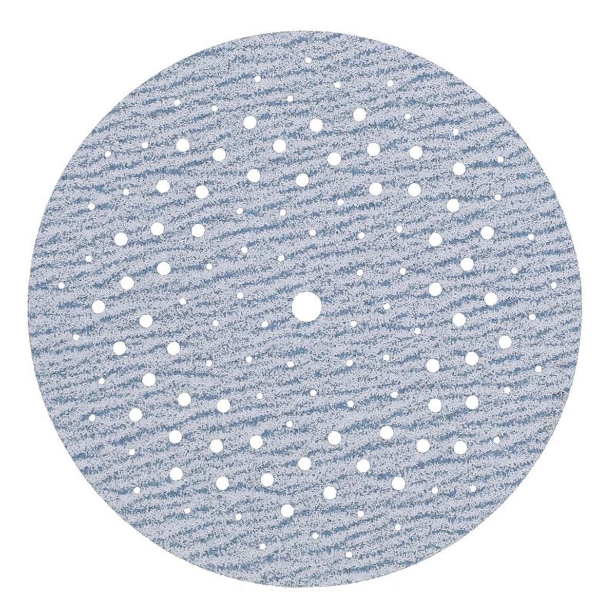 Norton 04034 Sanding Disc, 5 in Dia, 11/16 in Arbor, Coated, P100 Grit, Medium, Alumina Ceramic Abrasive, Spiral