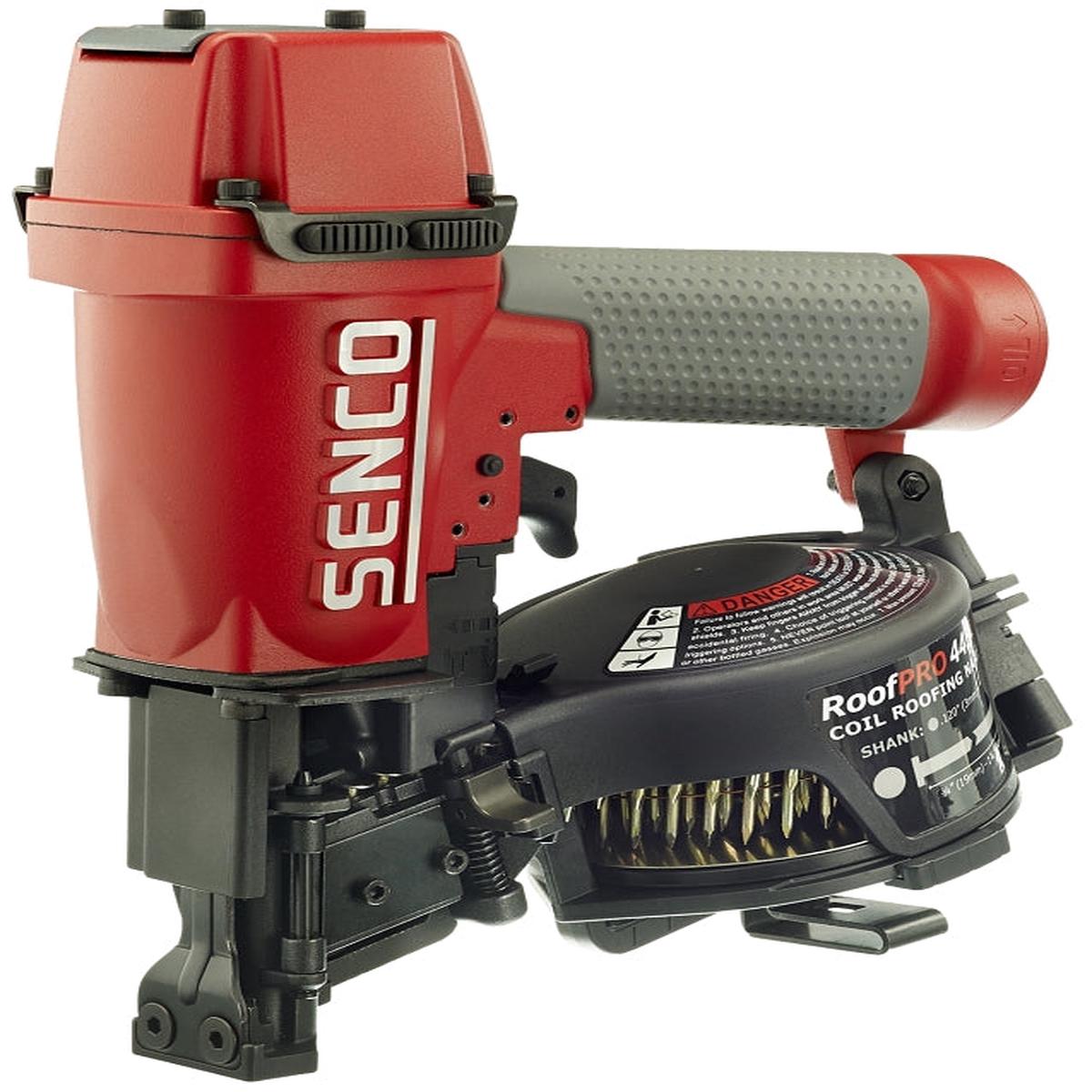 Senco RoofPro Series 8V0001N Roofing Nailer, 120 Magazine, 15 deg Collation, 3.86 scfm Air