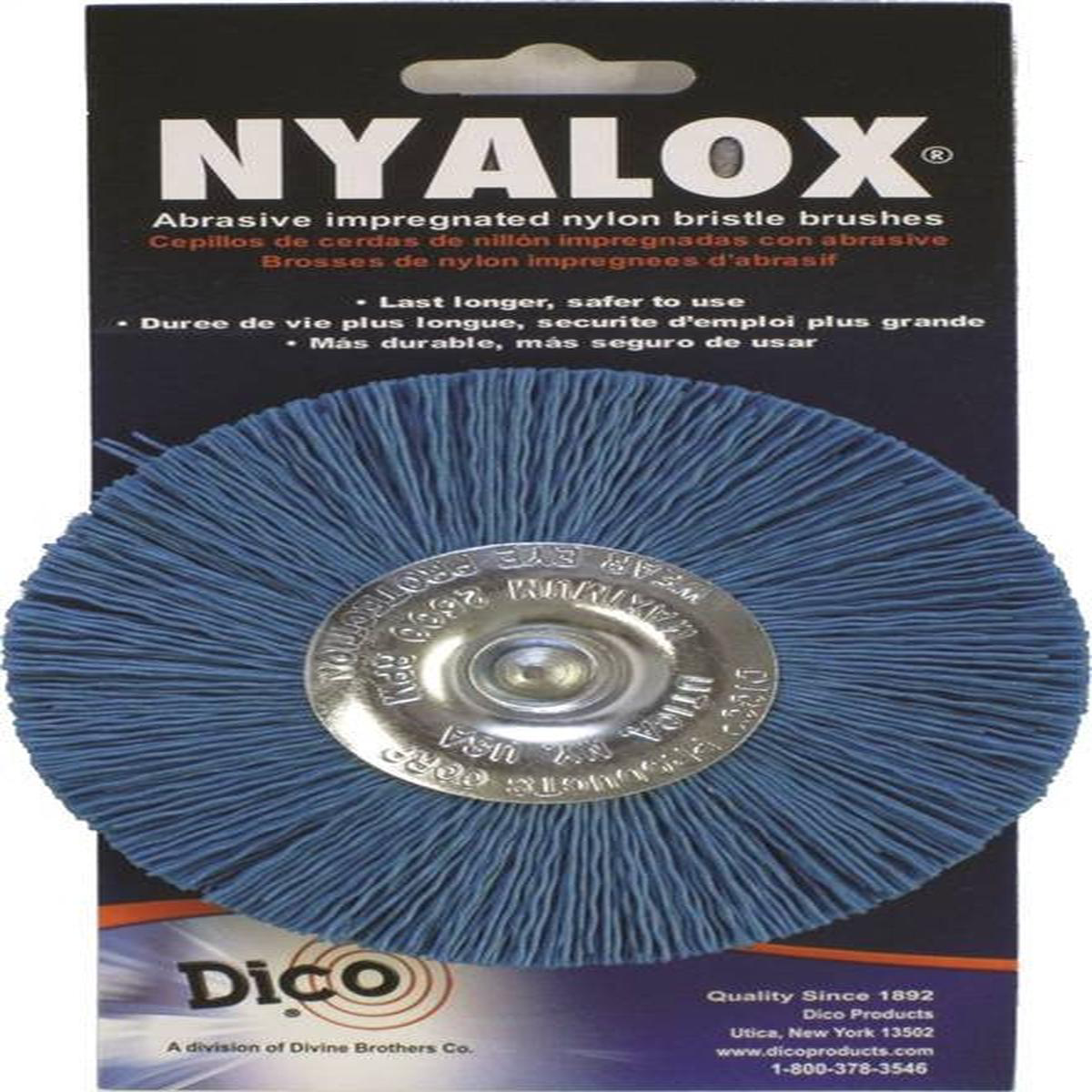 4″blu Fine Nyalox Mountd Wheel