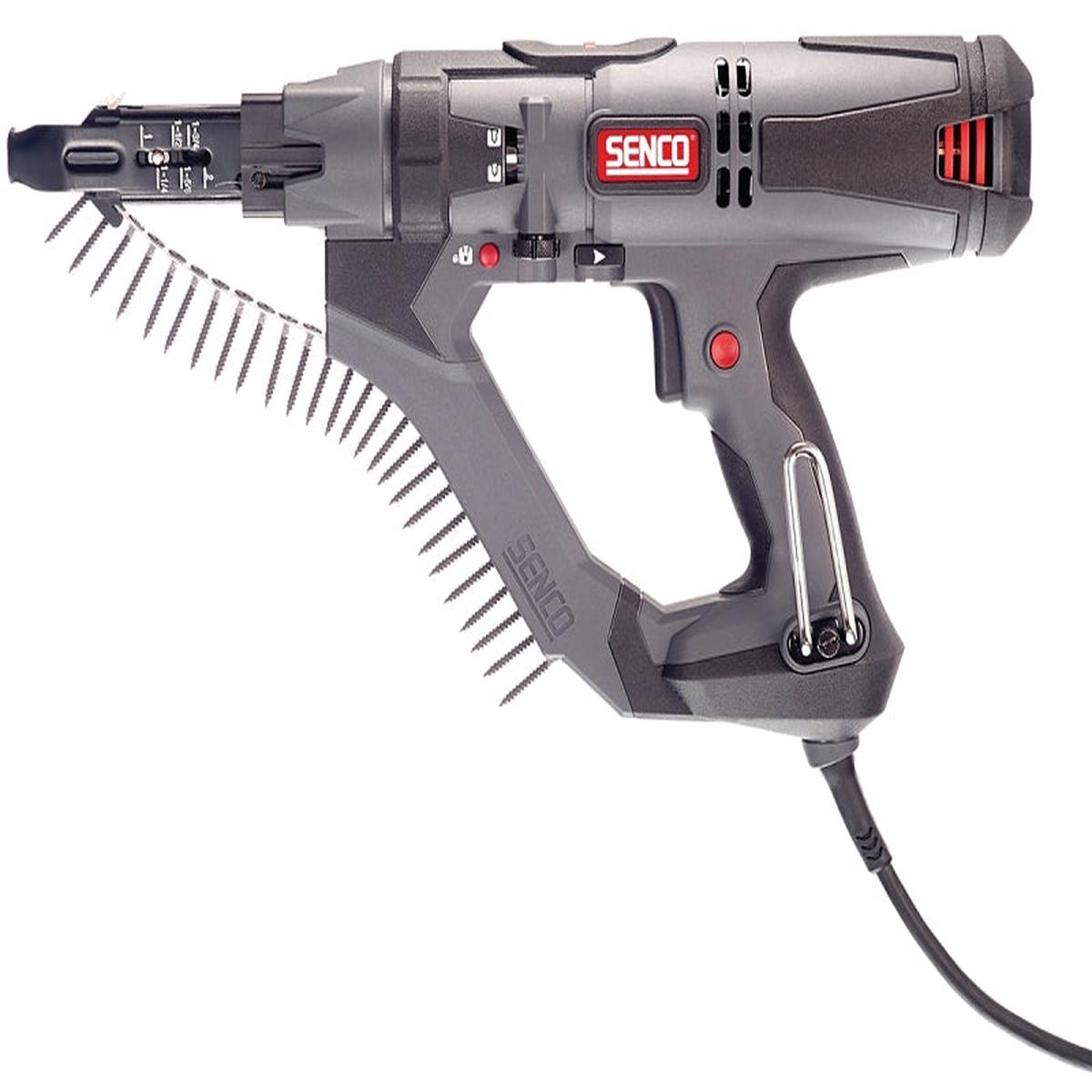 Senco DS242-AC Auto Feed Screwdriver, 2500 rpm Speed, 10 ft L Cord