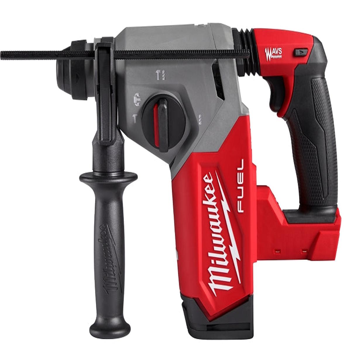 Milwaukee M18 FUEL 2912-20 Rotary Hammer, Tool Only, 18 V, Keyless Chuck, 4800 bpm, 1330 rpm Speed