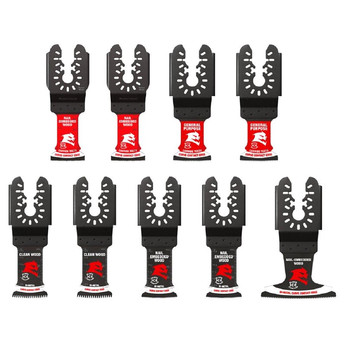 Diablo DOU9S Oscillating Blade Set, Bi-Metal/Carbide