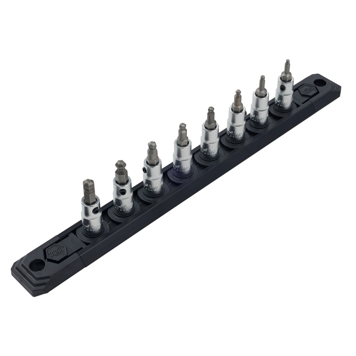 8 Piece Ball End Hex Bit Socket Set - SAE