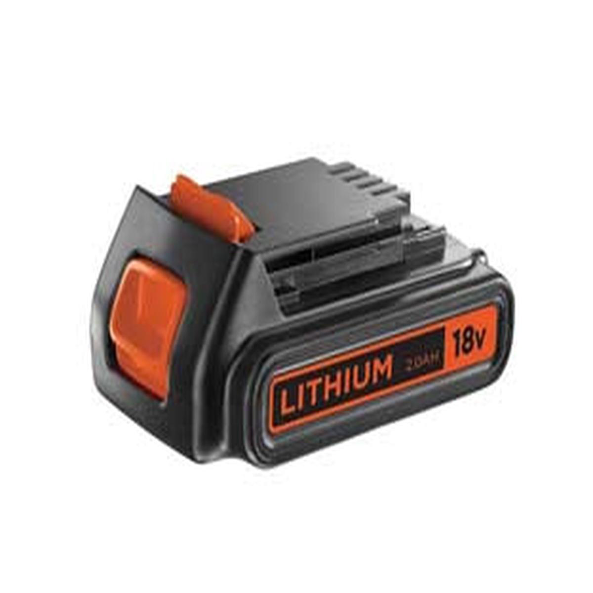 BLACK&DECKER Lithium battery 18v 2ah (bl2018)