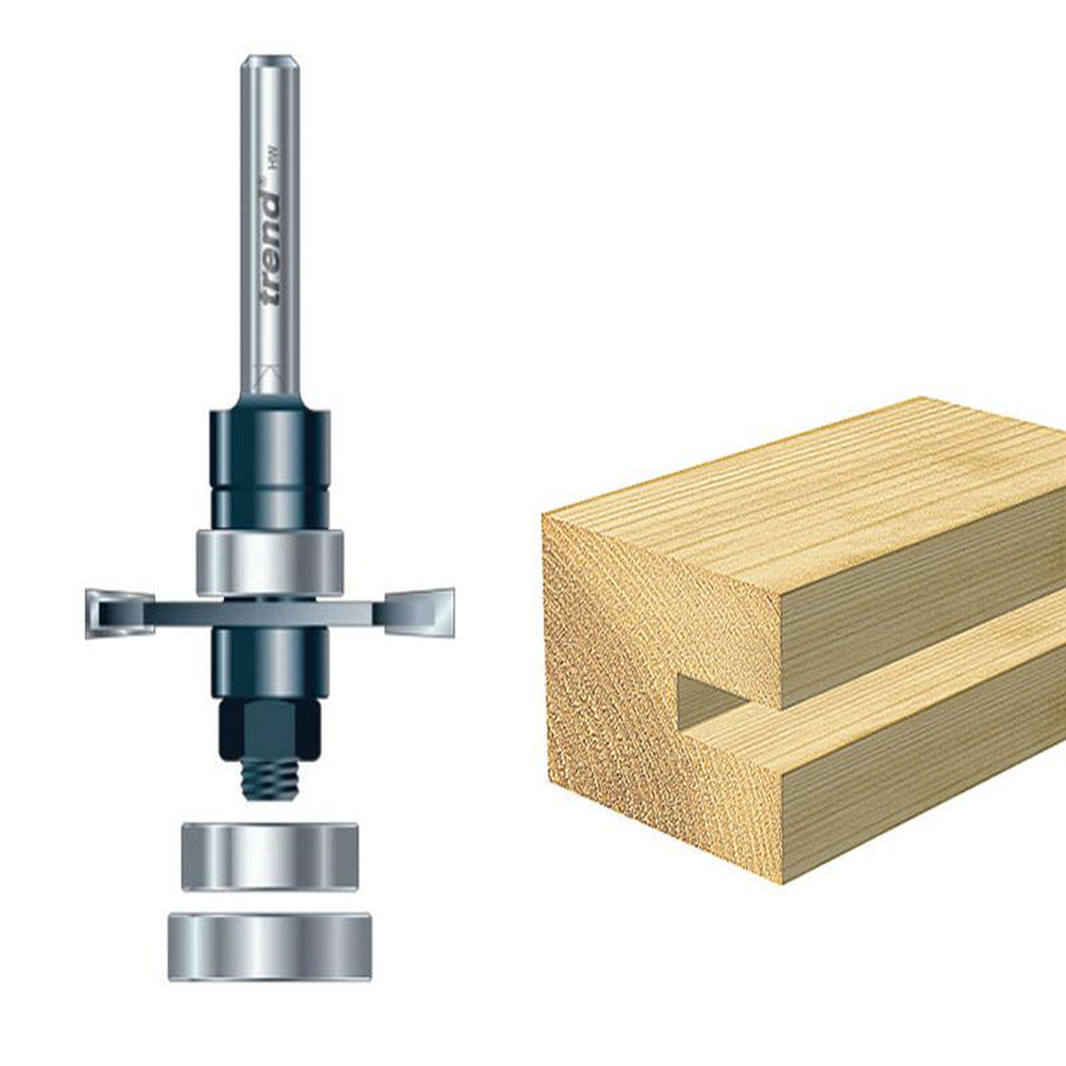 342 x 12 TCT Bearing Guided Biscuit Jointer 40 x 40mm
