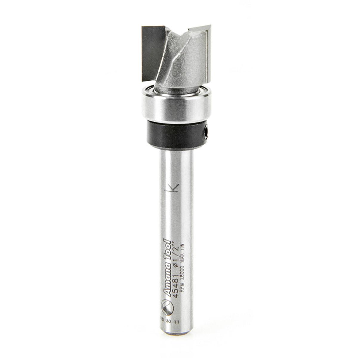 Amana 45481 Flush Trim Plunge Template Router Bit