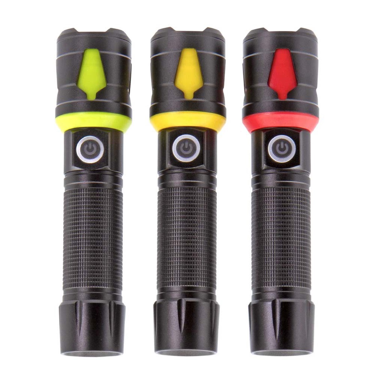10W Rechargeable Aluminium Torch - 61476 - Sold individually