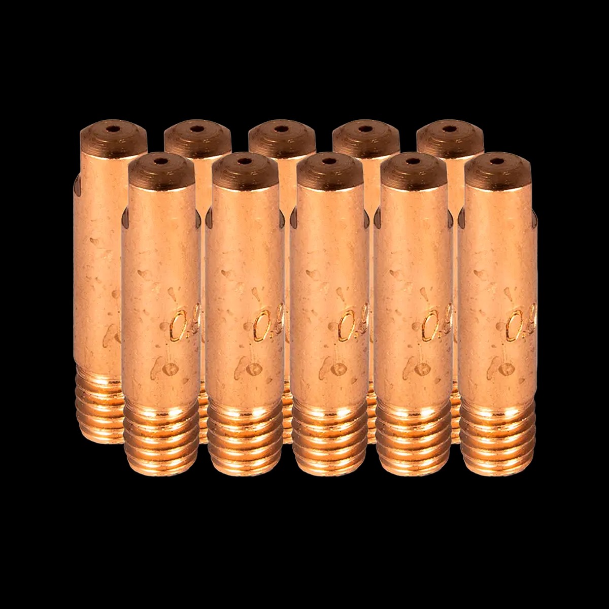Unimig Contact Tips Binzel Style 0.8Mm Qty 10 Pct0008-08