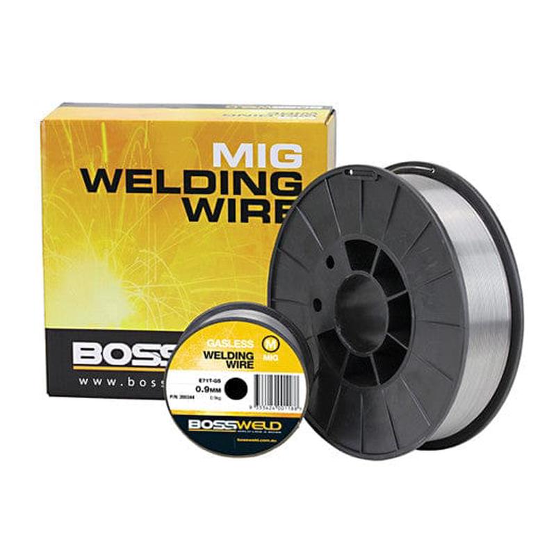 0.8mm x 4.5Kg Spool Gasless GS Mig Wire 200343 by Bossweld