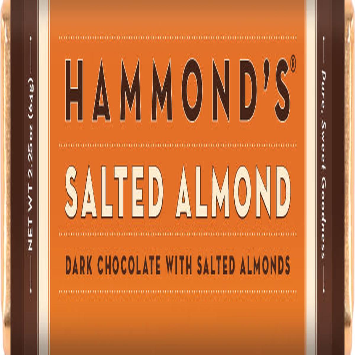 Hammonds Salted Almond Choc Bar