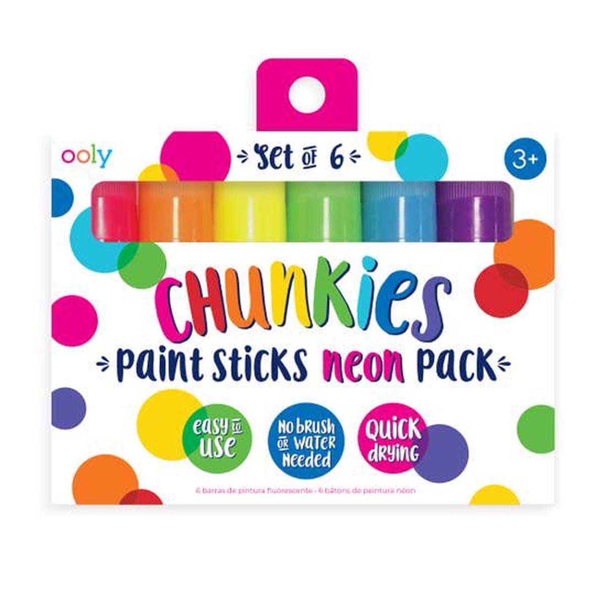 Neon Chunkies Paint Sticks