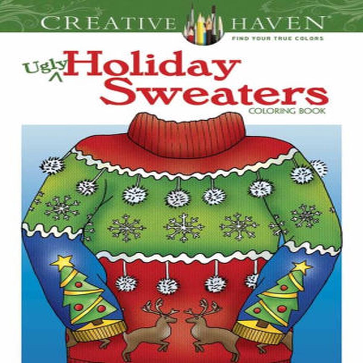Ugly Holiday Sweaters Color by Dover