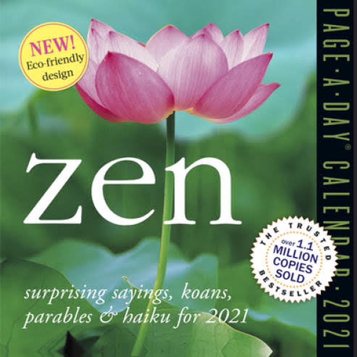 ZEN PAGE-A-DAY CALENDAR 2021