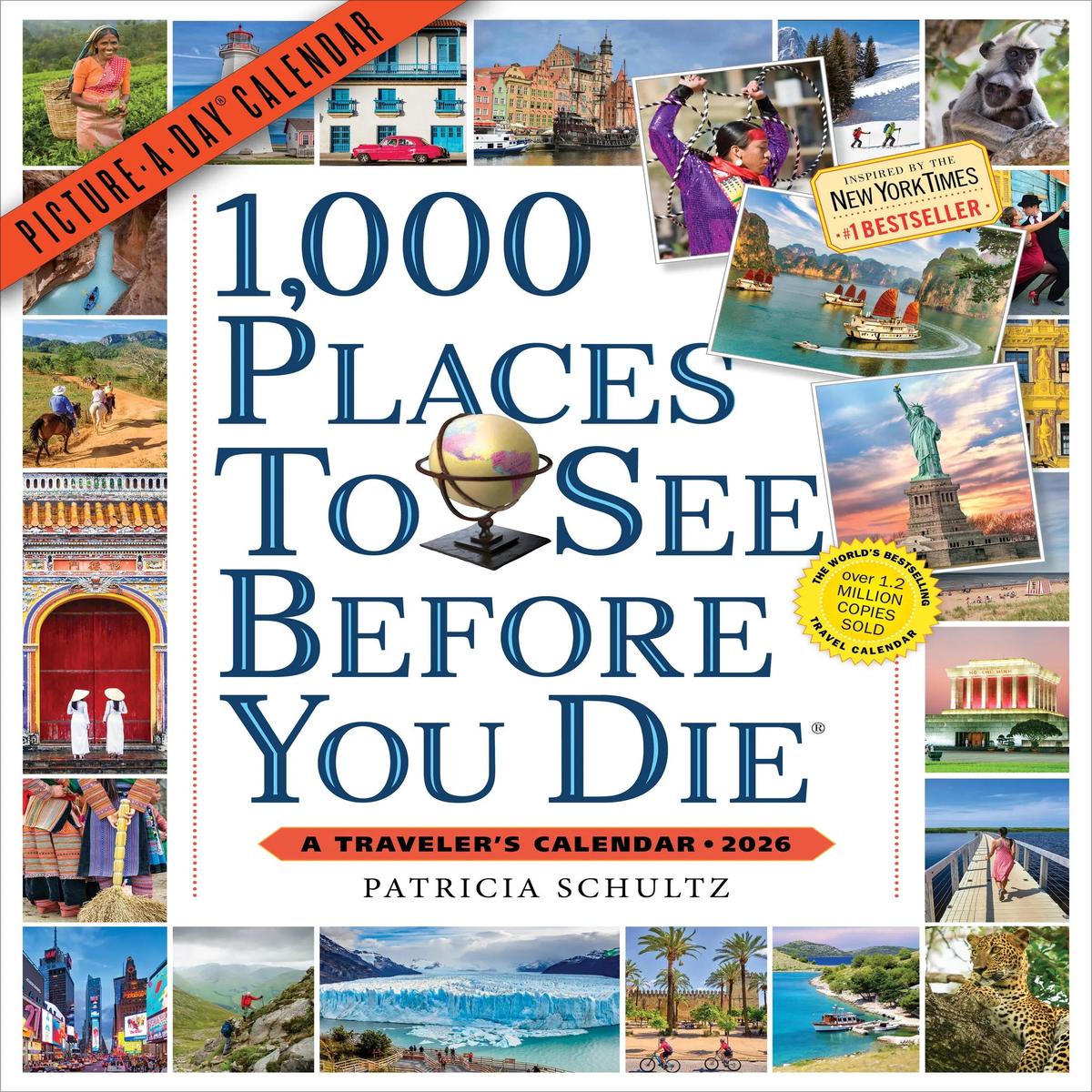 1,000 Places To See Before You Die Picture-A-Day Wall Calendar 2026