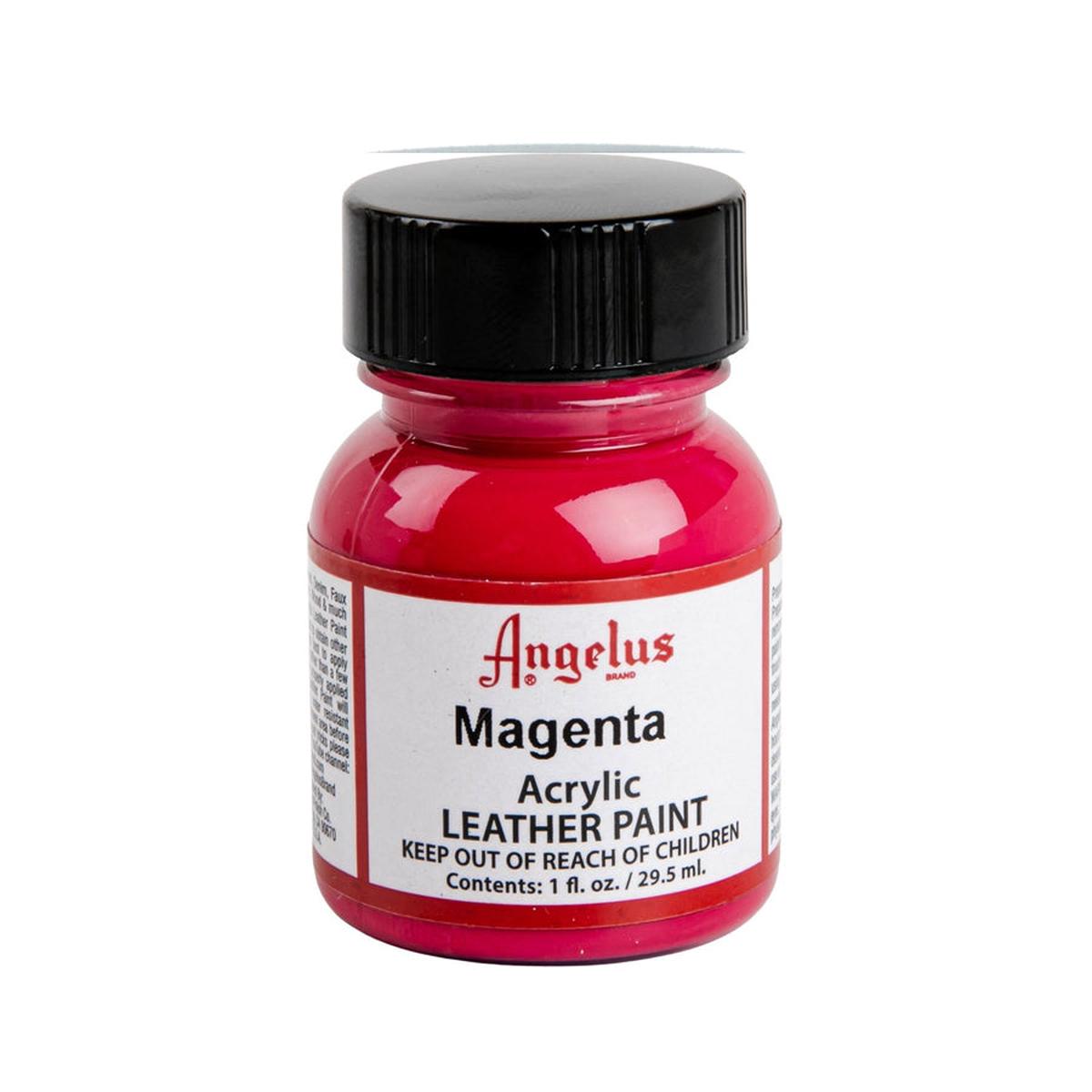 1 Oz Magenta Leather Paint