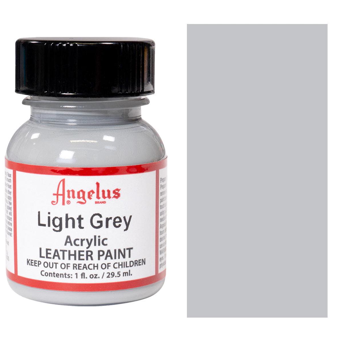1 Oz Lt Grey Leather Paint By Angelus