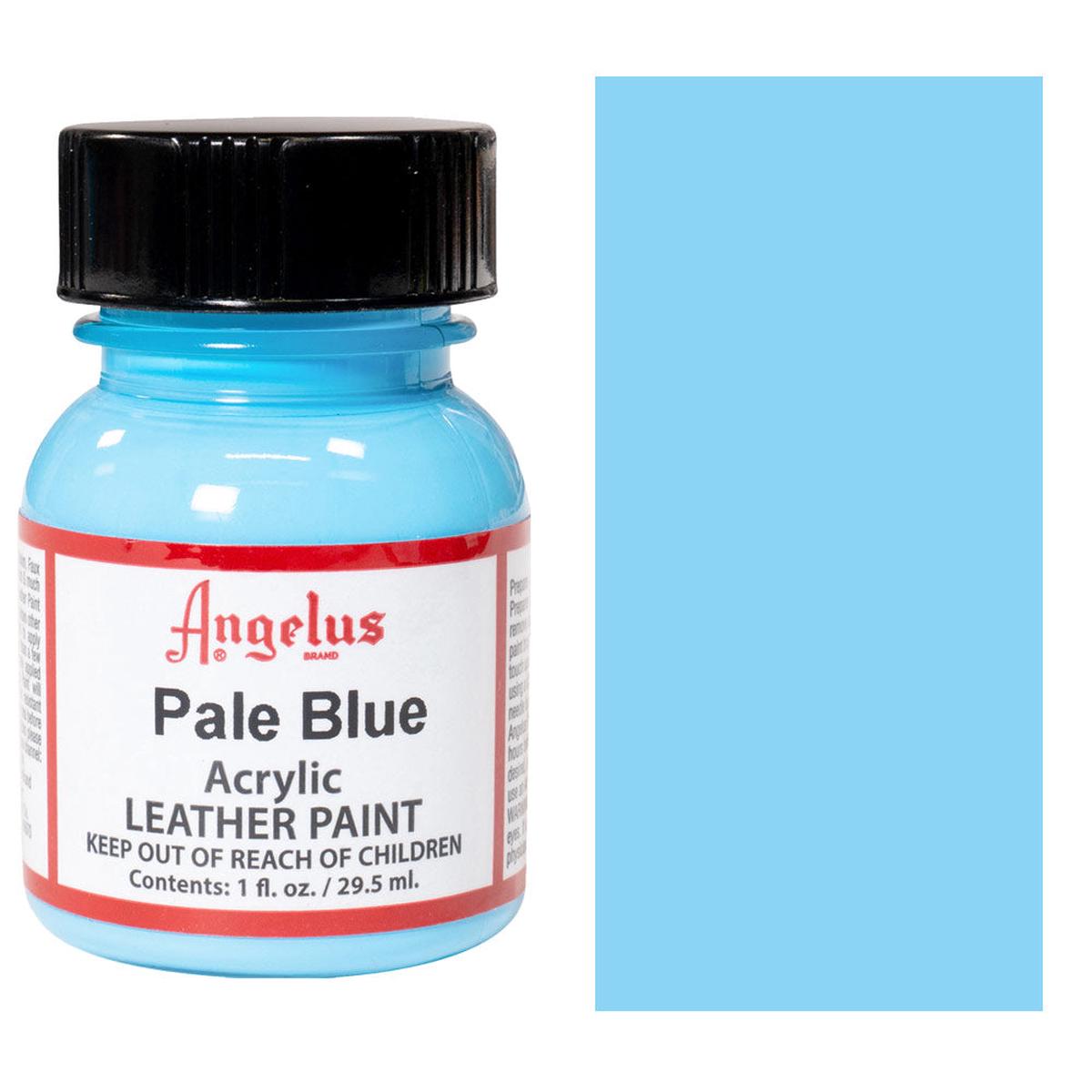 1 Oz Pale Blue Leather Paint By Angelus