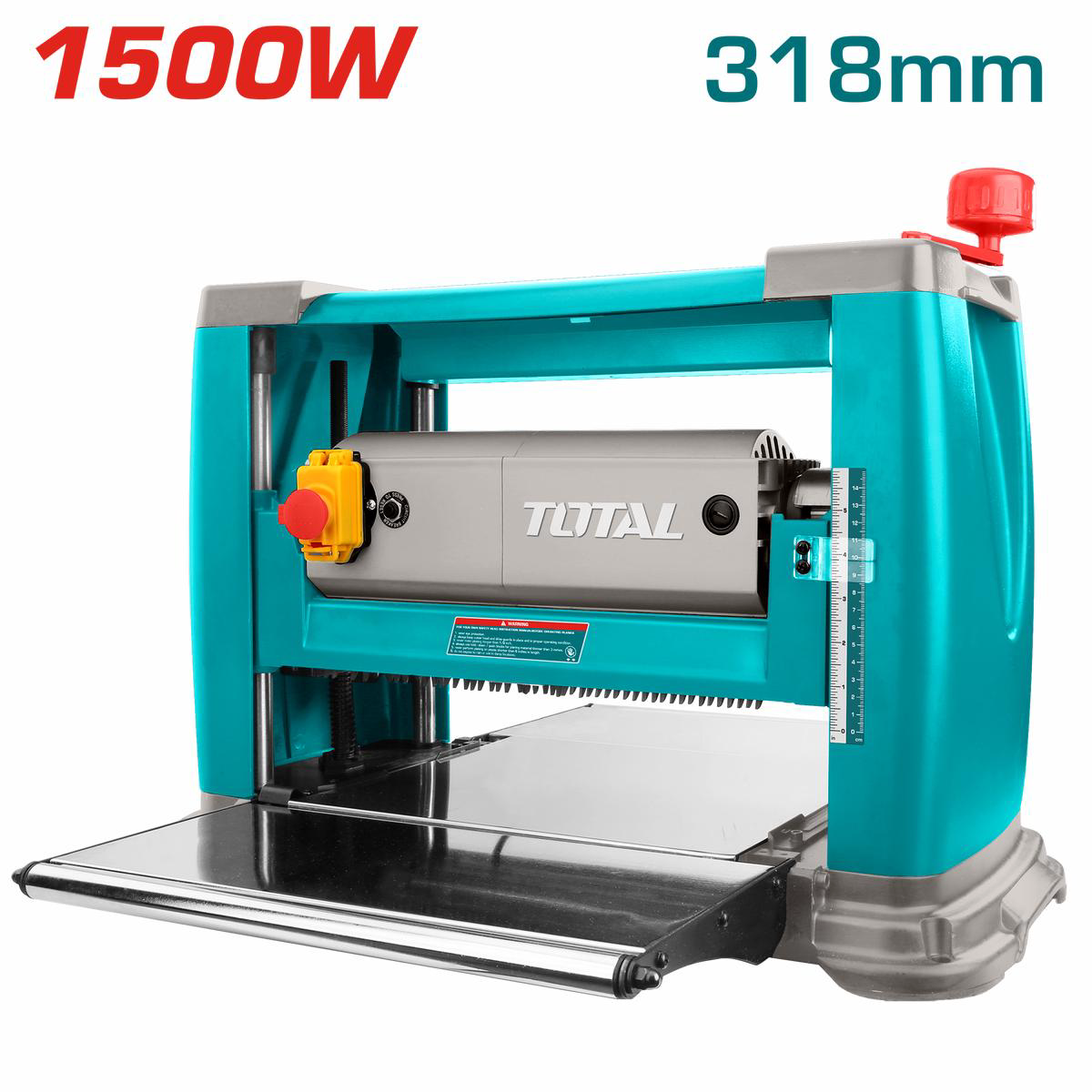 Total tools Thickness planer 318 mm 1500 W  depth 2.5mm TTKP15001