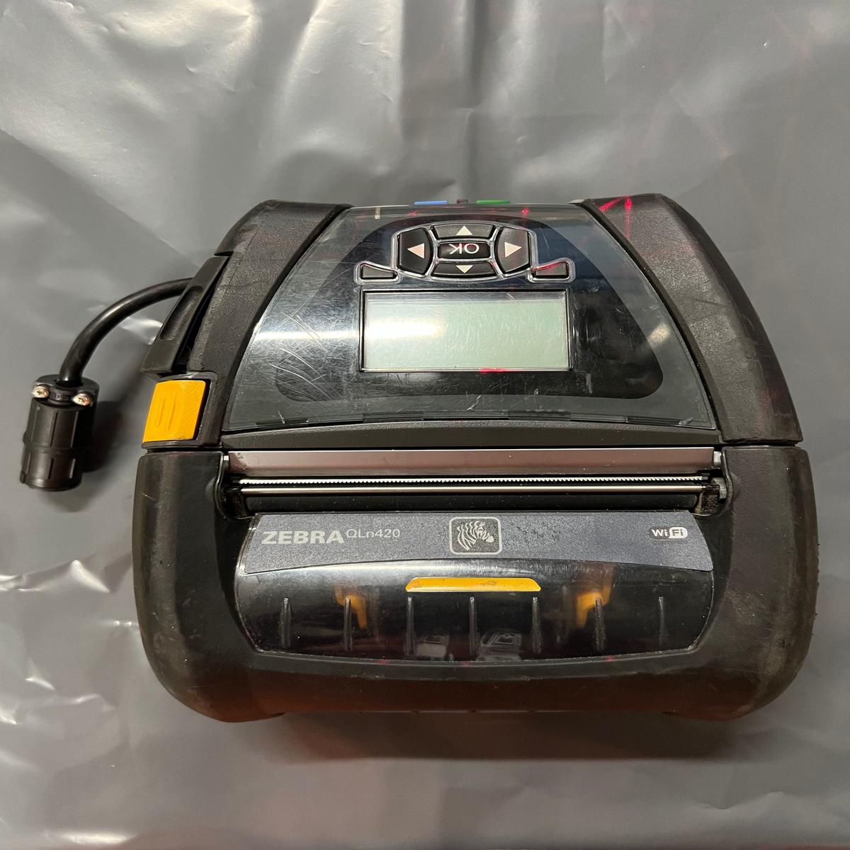 Zebra  QLn420  Mobile Printer (QN4-AUNA0M00-00) - Used