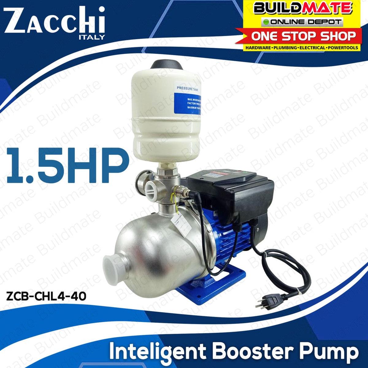 ZACCHI Intelligent Booster Pump 1.5 HP ZCB-CHL4-40 BUILDMATE