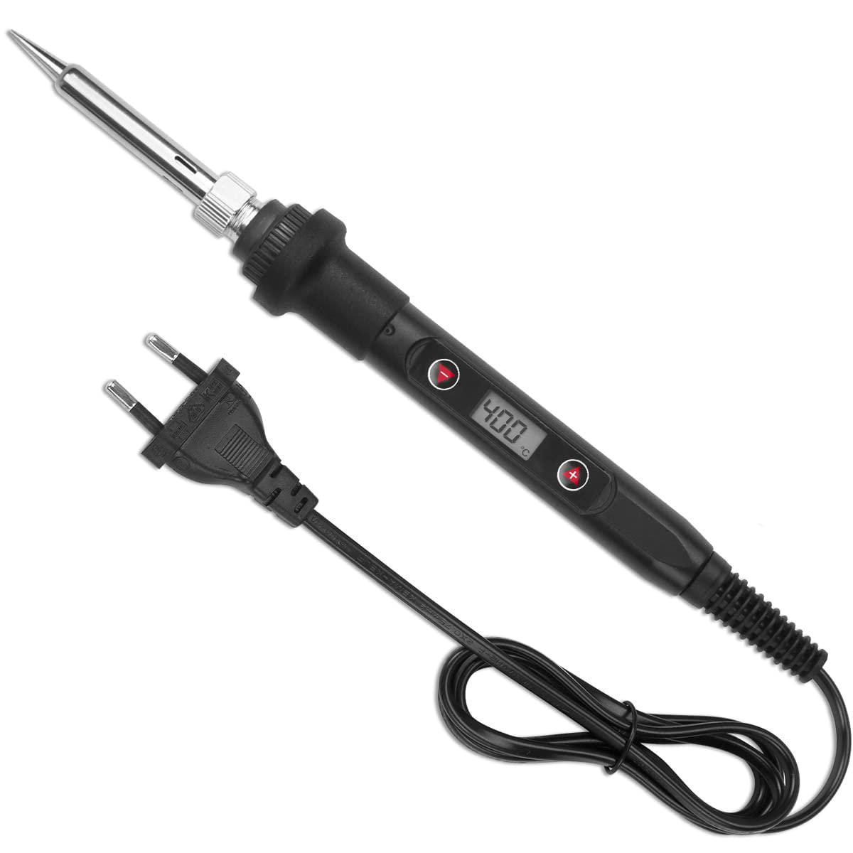 ZORBES 80W/220V Welding Tool, Temperature Adjustable Electric Soldering Iron Tool kit for DIY Electronics Assemble, Electronics Repaired Usages of soldering gun machine, solder machine.