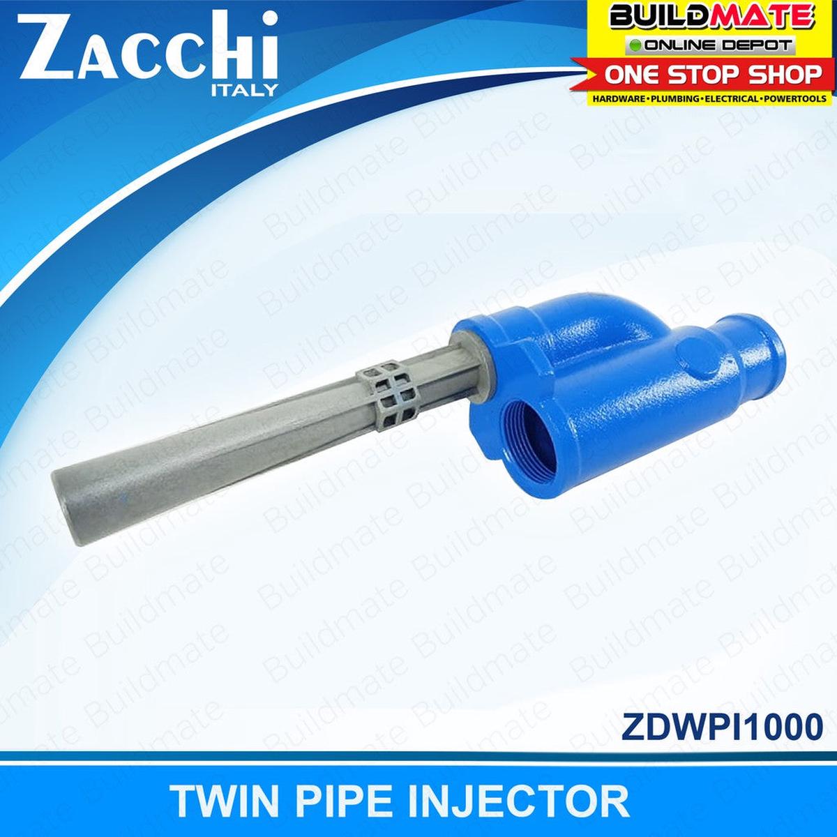 ZACCHI Twin Pipe INJECTOR for Deep Well Water Pump ZDWPI1000 BUILDMATE